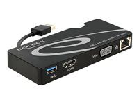 Dokovací stanice - USB - VGA, HDMI - 1GbE