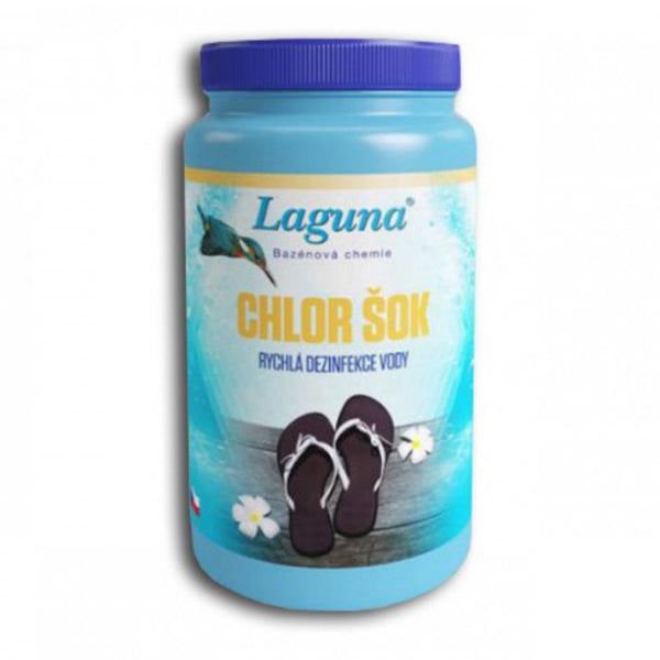 Přípravek pro chlorovou dezinfekci bazénové vody LAGUNA Chlor Šok 1kg