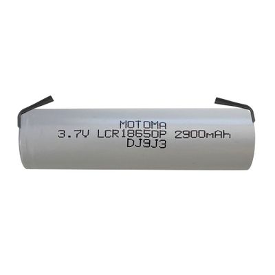 Nabíjecí baterie Li-Ion 18650 3,7V / 2900mAh 3C MOTOMA s páskovými vývody