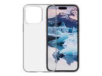 Zadní kryt pro mobilní telefon - bulk - plast - průsvitná - pro Apple iPhone 15 Pro