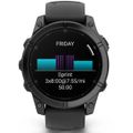 GARMIN fenix E - 47mm, AMOLED, Slate, Black