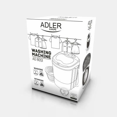 ADLER AD 8051, Mini cestovní pračka