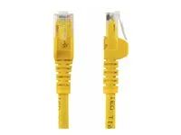 Category 6 - 24AWG (N6PATC1MYL) - Patch kabel - RJ-45 (M) do RJ-45 (M) - 1 m - UTP - CAT 6 - provedení bez hrbolků - žlutá