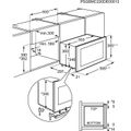 AEG Vestavná mikrovlnná trouba MSB2057D-B