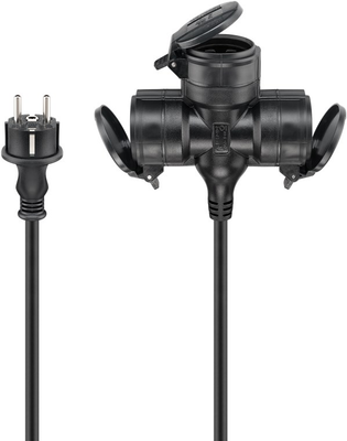 Prodlužovací kabel 3 zásuvky 25m GOOBAY 65439