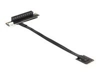 M.2 Key A+E to PCIe x8 NVMe Adapter angl