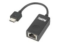 Síťový kabel adaptér - RJ-45 (F) do rozšiřující konektor Lenovo Ethernet (M) - 8 cm - pro ThinkCentre M75t Gen 2; ThinkPad L13 Yoga Gen 2; P14s Gen 2; T14s Gen 2; X13 Gen 2