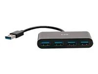 USB 3.0 Hub - SuperSpeed USB - 5Gbps - Rozbočovač - 4 x SuperSpeed USB 3.0 - desktop