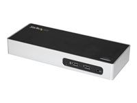 Startech USB 3.0 Docking Station, Dual Monitor Laptop Docking Station with HDMI & DVI/VGA Video, 6-port USB 3.1 Gen 1 5Gbps Hub, GbE, Audio, Universal USB Type-A Dock, Windows & Mac - Dual Display Dock (DK30ADD) - Dokovací stanice - USB - DVI, HDMI - 1GbE - pro P/N: DK30A2DH, SVA20N2NEUA