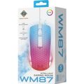 DELTACO GAMING WM87, Myš, USB, bílá