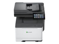 Lexmark XC2342 - Multifunkční tiskárna - barva - laser - A4/Legal (média) - až 39.5 stran/min. (kopírování) - až 40 stran/min. (tisk) - 251 listy - 33.6 Kbps - USB 2.0, Gigabit LAN, hostitel USB 2.0