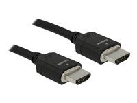Ultra High Speed - HDMI kabel - HDMI s piny (male) do HDMI s piny (male) - 1 m - trojnásobně stíněný - černá - podpora Dolby DTS-HD Master Audio, podpora Dolby TrueHD, podporuje poměr stran obrazu 21:9, podpora 8K UHD (7680 x 4320)