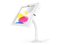 Compulocks Apex - Montážní sada (kryt, úchyt flexibilního ramene) - pro tablet - uzamykatelný - kovový rám - bílá - pro Apple 10.9-inch iPad (10. generace); iPad (A16)