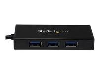 3 Port - NIC - USB Network / LAN Adapter - Windows & Mac Compatible (ST3300GU3B) - Rozbočovač - 3 x SuperSpeed USB 3.0 + 1 x 10/100/1000 - desktop - pro P/N: PEXUSB3S2EI, PEXUSB3S42, PEXUSB3S7, SVA5H2NEUA