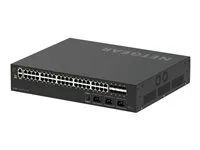 Přepínač - L3 - řízený - 40 x 10/100/1000 (PoE++) + 8 x 1 Gigabit / 10 Gigabit SFP+ - proudění vzduchu ze strany na stranu - Lze montovat do rozvaděče - PoE++ (2880 W)