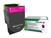 Vysoká výtěžnost - purpurová - originální - kazeta s barvivem LCCP, LRP - pro Lexmark CS417dn, CS517de, CX417de
