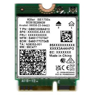 INTEL Killer Wi-Fi 7 BE1750kit M.2 2230 Modul