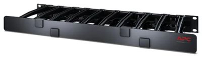 1U Horizontal Cable Manager, 6" deep, Single-Sided
