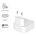 HAMA GaN, Rychlonabíječka, 2x USB-C PD/QC, 40W, bílá