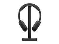 Náhlavní souprava - náhlavní - Bluetooth - bezdrátový - odstranění šumu - UBS-C přes adaptér Bluetooth - černá - s HP Poly Focus Wireless Charge Stand - Certifikováno pro Microsoft Teams Open Office, certifikováno pro Microsoft Teams, certifikováno Google Meet, Zoom Workplace Headset Certified, Náhlavní souprava pro kontaktní centrum Zoom Workplace certifikována, Microsoft Teams Nativně Bluetooth Certifikovaný