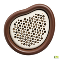 Hmyzí hotel - Organic bee hotel - chestnut brown 25cm