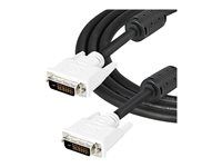 Male to Male DVI-D Digital Video Monitor Cable - 25 pin DVI-D Cable M/M Black 2 Meter - 2560x1600 (DVIDDMM2M) - Kabel DVI - dva spoje - DVI-D (M) do DVI-D (M) - 2 m - černá