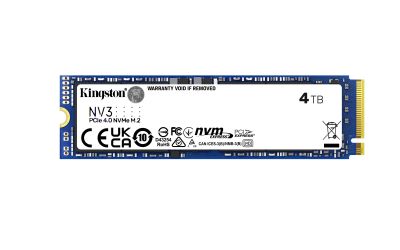 Kingston NV3/4TB/SSD/0/SAS/M.2 NVMe/5R