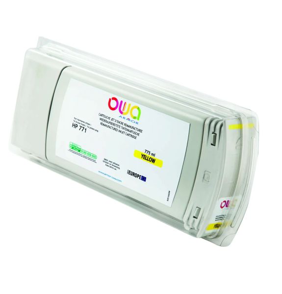 OWA Armor ink-jet kompatibilní s HP DJ Z 6200 yellow, 775ml, komp.s B6Y10A