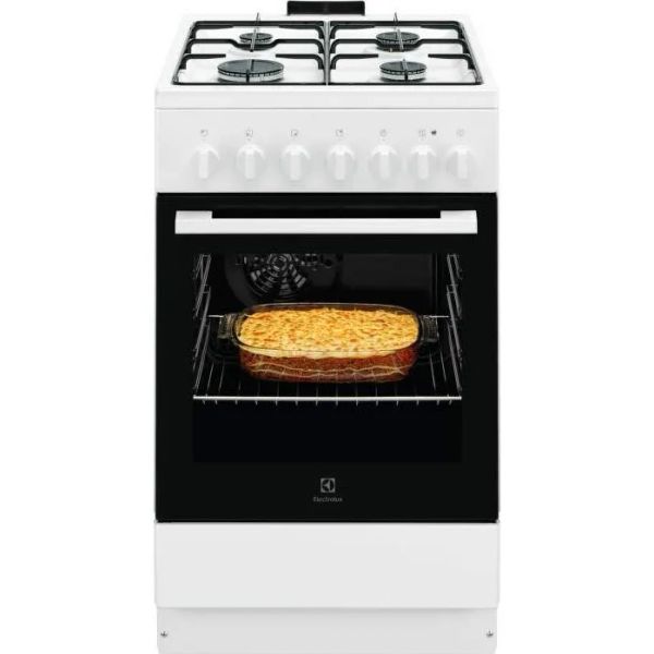ELECTROLUX Kombinovaný sporák LKK520032W bílý