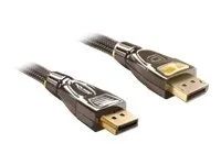 Kabel DisplayPort - DisplayPort (M) do DisplayPort (M) - 3 m - antracit