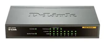 D-Link DES-1008PA 8x10/100 Desktop Switch, 4xPoE