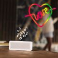 MANTA LOVE HEART, LED Neon plexi dekorace