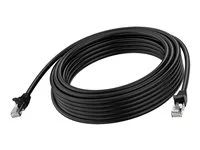 Vision - Sítový kabel - RJ-45 (M) do RJ-45 (M) - 3 m - 6.2 mm - STP - CAT 6a - lisovaný, provedení bez hrbolku - cerná