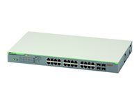Přepínač - inteligentní - 24 x 10/100/1000 + 4 x gigabitů SFP - desktop, Lze montovat do rozvaděče, pro připevnění na zeď