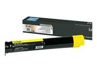 Extra vysoká výtěžnost - žlutá - originální - kazeta s barvivem LCCP - pro Lexmark X950DE, X950dhe, X950dte, X952, X952DE, X952dhe, X952DTE, X954DE, X954DHE
