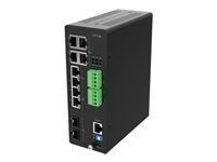 Přepínač - průmyslový - řízený - 8 x 10 Gigabit Ethernet - desktop - PoE++ (480 W) - pro AXIS A1610-B, C1410, P1385-E, W400; Camera Station S1216 Recording Server, S1296