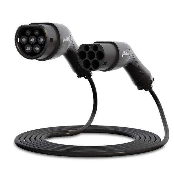 Nabíjecí kabel MNC 54934 typ 2 11kW 16A 3 fáze 5m pro elektromobil