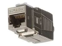 Modul - CAT 6a - STP - RJ-45 - stříbrná