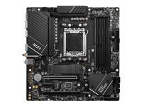 Základní deska - mini ATX - Socket AM5 - AMD B650 Čipová sada - USB 3.2 Gen 2, USB-C 3.2 Gen2, USB 3.2 Gen 1 - 2.5 Gigabit LAN, Wi-Fi 6, Bluetooth - vestavěná grafika (vyžaduje CPU) - HD Audio (8 kanálů)