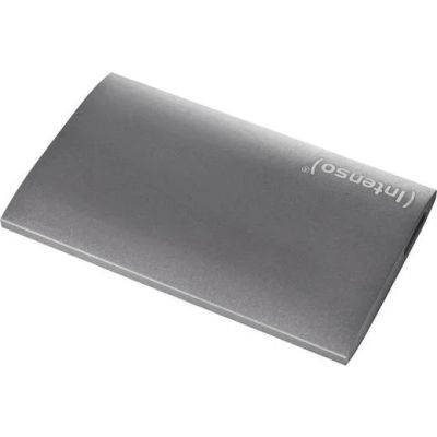 INTENSO PREMIUM, Externý SSD disk, 500GB, striebor