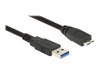 Kabel USB - USB typ A (M) do Micro-USB Type B (M) - USB 3.0 - 3 m - černá