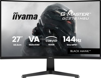iiyama G-Master/GC2781HSU-B1/27"/VA/FHD/144Hz/1ms/Černá/3R