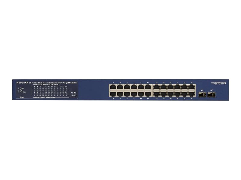 Netgear 24P ge hi-power poe+ smart pro swch