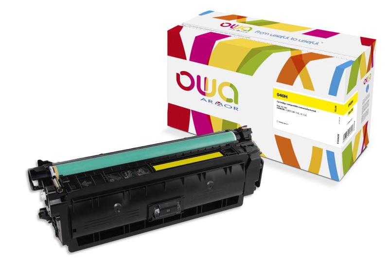 OWA Armor toner kompatibilní s Canon CRG-040H Y, 10000st, žlutá/yellow