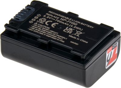 Baterie T6 Power Sony NP-FH50, NP-FH40, NP-FH30, 700mAh, 4,7Wh, šedá