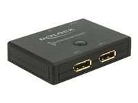 1 Switch bidirectional 4K 60 Hz - Přepínání videa - 2 x DisplayPort - desktop