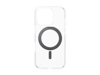 PanzerGlass čirý kryt pro Apple iPhone 16 Pro s černým MagSafe KickStand 360° stojánkem