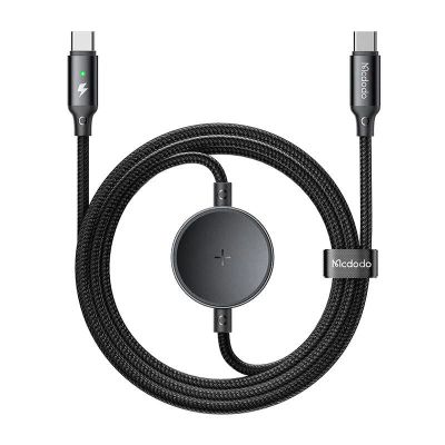 Kabel MCDODO CA-4170 USB-C 1,5m Black + nabíječka na Samsung Watch