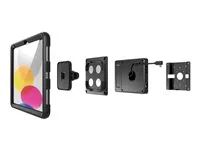 Compulocks Universal Tablet Magnetic Wall Mount Plus Hub - Montážní sada (montáž na zed) - pro tablet - univerzální, magnetický - cerná