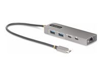 Windows/macOS/Linux/Chromebook (10G2A1C25EPD-USB-HUB) - Rozbočovač - kompaktní - 1 x USB-C + 3 x USB 3.1 + 1 x 2.5GBase-T - desktop